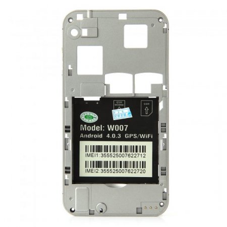 Original Back Housing for W007 3.5 Inch Smart Phone
