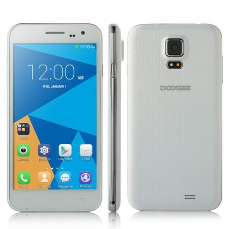 DOOGEE VOYAGER2 DG310 Smartphone MTK6582 1GB 8GB 5.0 Inch Android 5.0 OTG White
