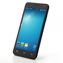 W450 Smartphone MTK6582 Quad Core 1.3GHz Android 4.2 3G GPS 4.5 Inch- Black with Gift