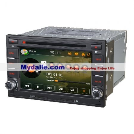 6.5 inch Car autoradio gps navigation system player Car dvd for VW/Skoda/Passt/Tiguan bus support