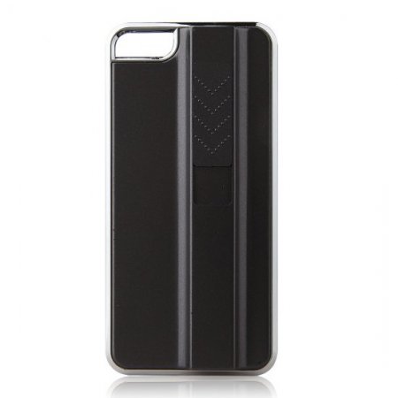 Back Case Back Cover with Electronic Lighter for iPhone 5 Black