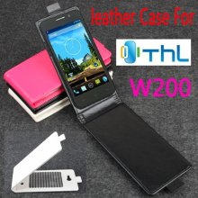 Leather Flip Case Cover for ThL W200S W200 Smartphone 3-color