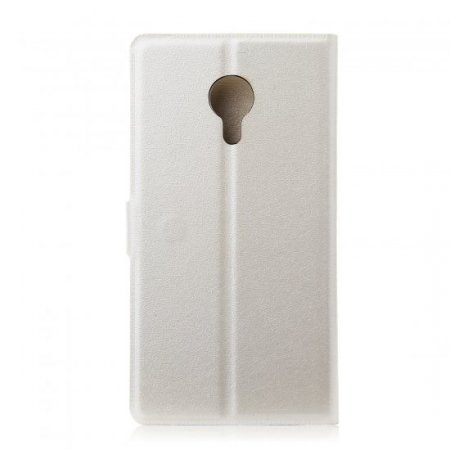 Flower Show Leather Flip Cover Stand Case for MEIZU MX4 Smartphone White