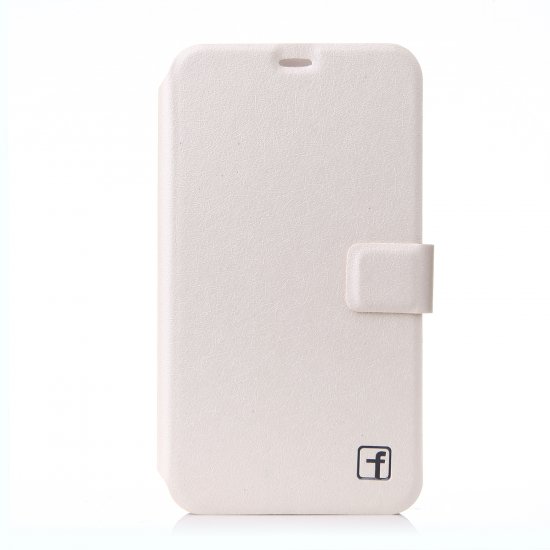 Fashion Flower Show Leather Stand Case Cover for MEIZU MX2 Smartphone White