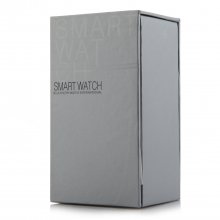 U Watch UX Bluetooth Watch Heart Rate Monitor for iOS And Android Smartphones Black