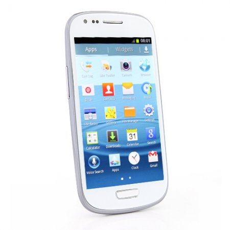 SH-I8190 Smartphone Android4.0 MTK6515 WiFi 4.0 Inch Capacitive Screen- White