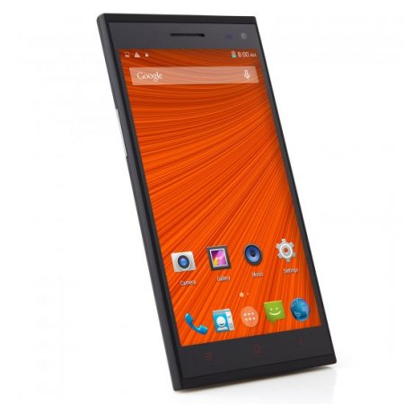 C1000 Smartphone Android 4.4 MTK6582 5.5 Inch Finger Scanner OTG Air Gesture Black