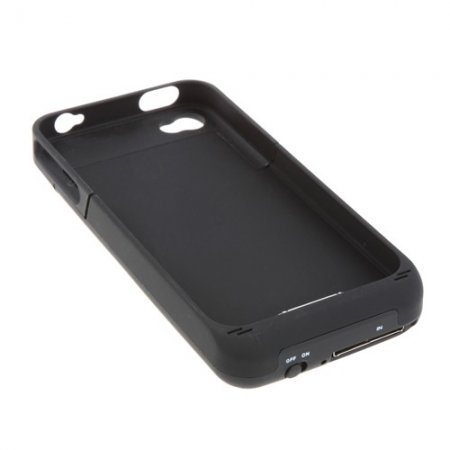 2000mAh Rechargeable External Battery Case for iPhone4/4S