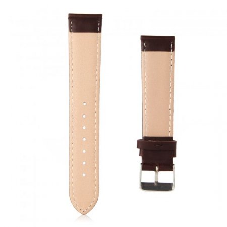 Top Layer Leather Buckle Watch Bands Straps For Apple Watch 38mm&42mm Dark Brown