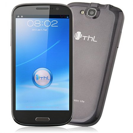 ThL W8 Smart Phone MTK6589 Quad Core Android 4.1 1G 4G 5.0 Inch HD IPS Screen- Grey