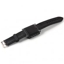 AK912 Watch Phone Silicon Strap Single SIM Card Pinhole Camera FM Bluetooth 1.6 Inch Touch Screen- Black