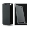 Flip Cover ＆ Transparent Back Case for Star H930 Smartphone