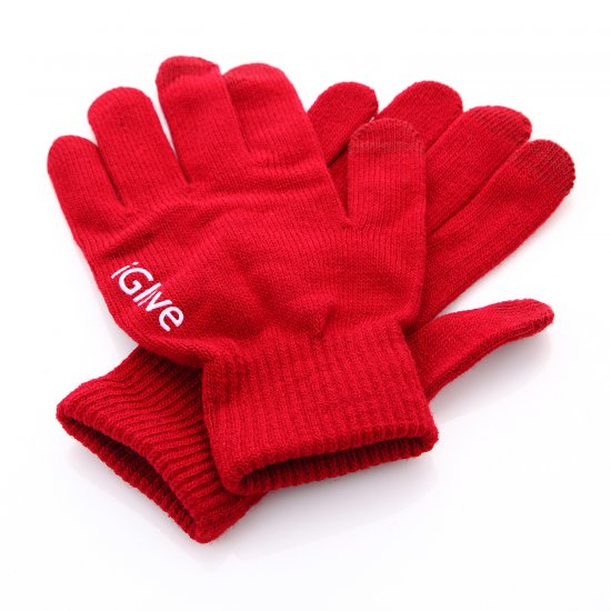 IGlove Touch Screen Gloves with High grade box Unisex Winter Red
