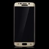0.2mm Screen Printing Tempered Glass Screen Protector for SAMSUNG S6 Edge Gold
