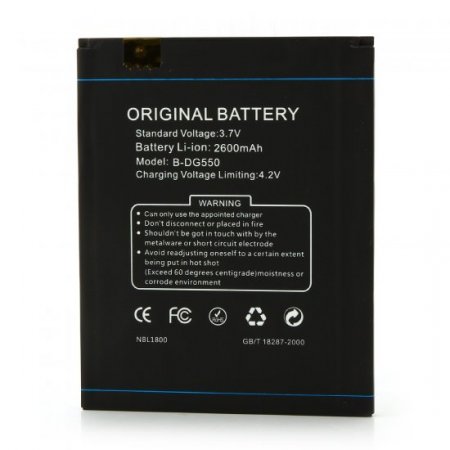 DOOGEE DG550 Smartphone MTK6592 5.5 Inch HD OGS Screen 1GB 16GB OTG- Black