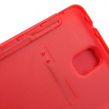 Portable Leather Flip Case Cover for Samsung Galaxy Note III Red