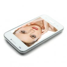 i8750 Smartphone Android 2.3 OS SC6820 1.0GHz 4.0 Inch 2.0MP Camera- White
