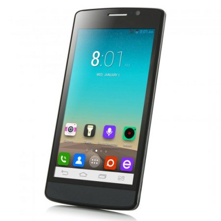 G3+ Smartphone Android 4.2 MTK6572W Dual Core 5.0 Inch 3G Smart Wake Up Black