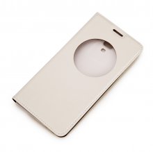 Original Protective Case S-View Flip Cover for DOOGEE Iron Bone DG750 Smartphone White