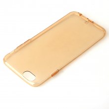 Soft TPU Back Case Back Cover for iPhone 6 Transparent Golden