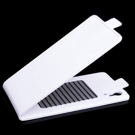 Leather Flip Cover Case Protect Case for Cubot X9 Smartphone White