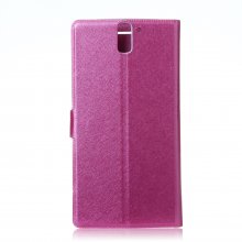 Fashion Flower Show Leather Stand Case Cover for Oneplus Smartphone Rose
