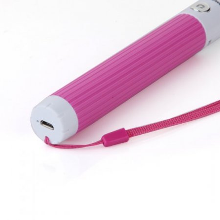 All-in-one Extendable Bluetooth Monopod One-click Photographic Selfie Stick Rose