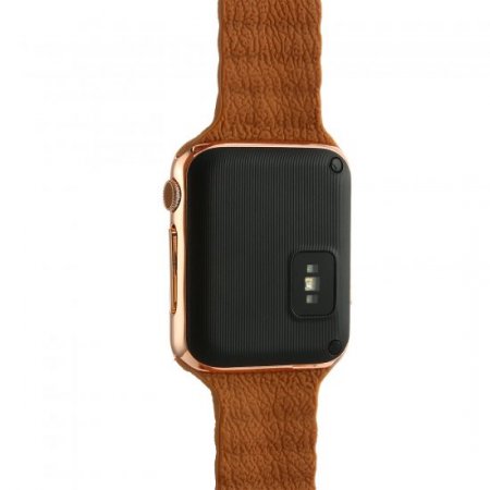 Marknano V9 Smart Watch Phone Bluetooth Watch 1.54 inch Touch Screen Heart Rate Brown