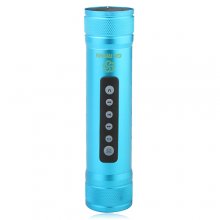 Portable Power Bank Media Sound Box Flashlight For MobilePhone