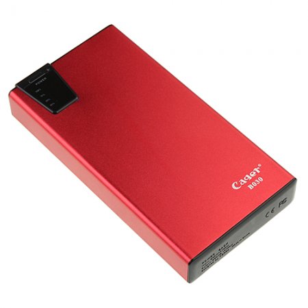 Cager B030-6 15000mAh Mobile Booster Card Reader Power Bank for iPhone iPad iPod PSP Player