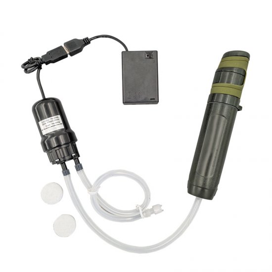 Portable Water Purifier Outdoor Water Filtration System for Wildness Camping & Hiking Survival Relief Support