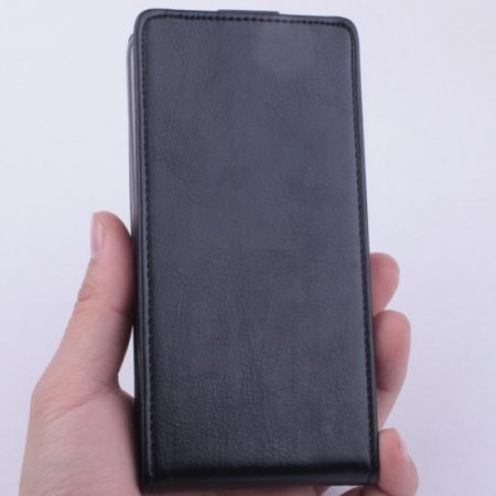 Leather Flip Cover Stand Case for ZOPO ZP999 ZP998 Smartphone Black