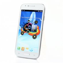I9500 Smartphone Android 2.3 OS SC6820 1.0GHz 5.0 Inch Camera- White