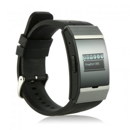 IL06 Smart Bluetooth Watch CSR Intercom Answer Pedometer for IOS/Android/Windows Black