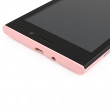 Used Tengda M3 Smartphone Android 4.0 SC6825 Dual Core 1.2GHz 5.0 Inch WiFi Pink