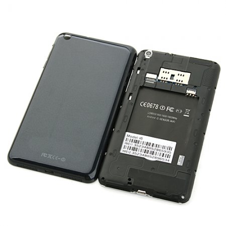 I6 Smartphone 6.0 Inch Large Screen SC8810 1.0GHz Android 2.3- Black