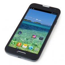 F240W Smartphone Android 4.2 MTK6582 Quad Core 1.3GHz 5.3 Inch 3G GPS Gesture Sensing -Dark Blue