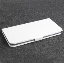 Fashion Leather Flip Case Cover for DOOGEE VOYAGER2 DG310 Smartphone White