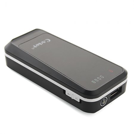 Cager B09 4500mAh Universal Power Bank Back up for iPhone Mobile Phone PSP Black