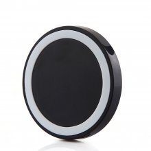 Q5 Portable Mini Wireless Charger Pad for Qi Compliant Devices White&Black