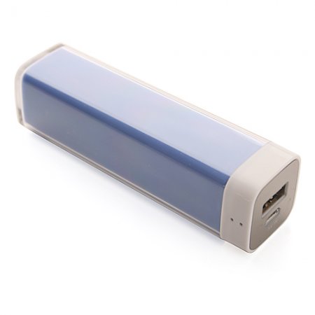 Fashion Portable 2200mAh Lipstick Style Mobile Power Bank for iPhone Mobile Phone