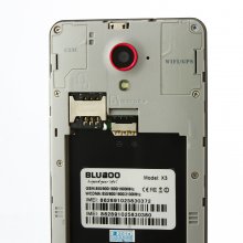 BLUBOO X3 Smartphone Android 4.4 MTK6582 4.5 Inch IPS Screen 3G GPS Black