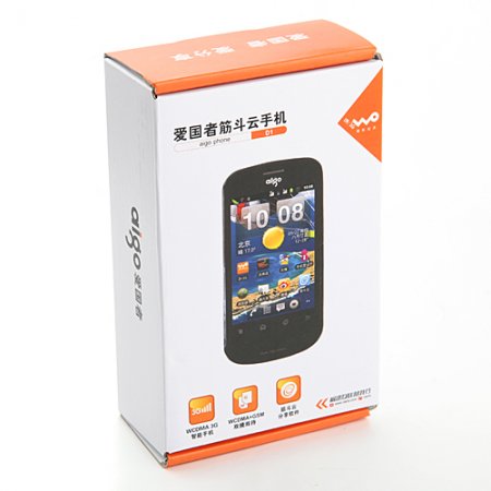 aigo D1 Smartphone 3G GPS MSM7227 1.0GHz 3.5 Inch Multi-touch Screen