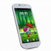 Tengda 9006 Smartphone Android 4.2 MTK6582 Quad Core 5.0 Inch Gesture Sensing 3G White