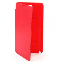 Portable Leather Flip Case Cover for Samsung Galaxy Note III Red
