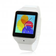 Atongm W006 Smart Bluetooth Watch 1.54 Inch Touch Screen with Mic - White