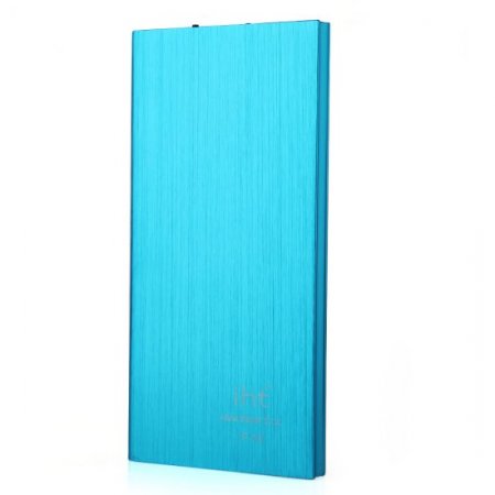 IHT P-18 18000mAh Dual USB Power Bank for iPhone iPad Smartphone - Blue
