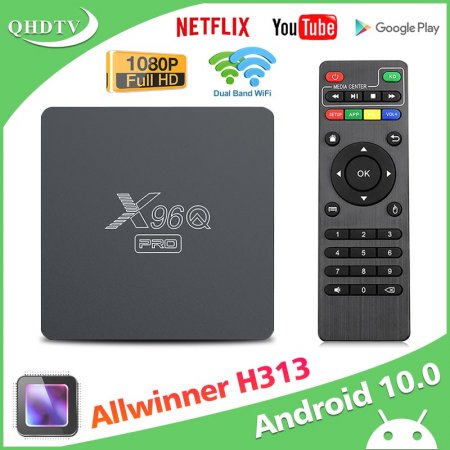 X96Q Pro QHDTV IPTV Box Android 9.0 Allwinner H313 4K Set top Box X96Q Pro QHDTV IPTV Box Android 9.0 Allwinner H313 4K Set top Box
