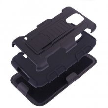 Cool Armour Pattern Shockproof Protective Stand Phone Case For Samsung Galaxy S5