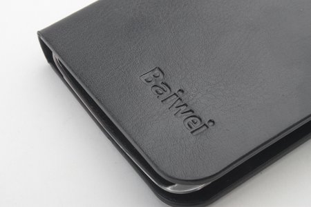 Protective PU Leather Flip Case for ZOPO ZP700 Smartphone Black